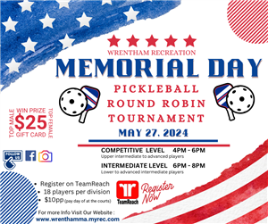 Memorial Day Pickleball Tournament