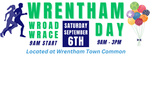 Wrentham Wroad Wrace Day 2025 Logo